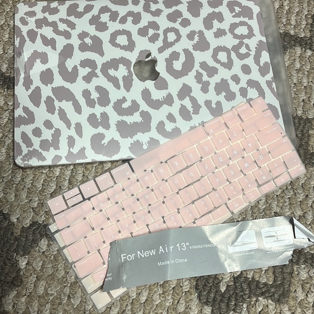Apple MacBook 13 Protective Pink cheetah A1932/A2179/A2337